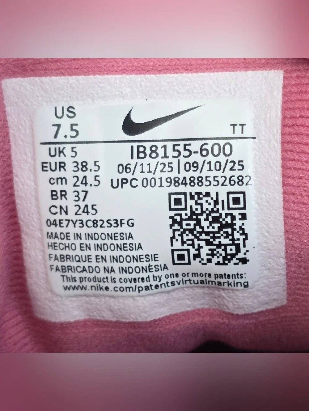Nike Air Max 95 Big Bubble 2026 Valentine's Day IB8155-600 Women Sizes MSRP $200